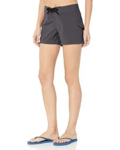 New 👍 Kanu Surf Women's Breeze Solid Stretch Boardshort | Swimwear 🎉