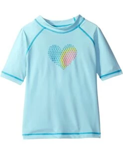 Flash Sale 😀 Kanu Surf Jade UPF 50+ Sun Protective Rashguard Swim 👕 Shirt (Little Kids/Big Kids) | Swimwear 🧨