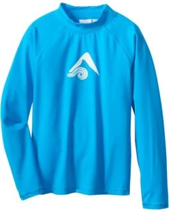 Kanu Surf Sales Store 10 Coupon π Kanu Surf Platinum Long-Sleeve Rashguard (Little Kids/Big Kids) | Swimwear π