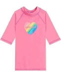 Wholesale 🎁 Kanu Surf Jade UPF 50+ Sun Protective Rashguard Swim 👚 Shirt (Little Kids/Big Kids) | Swimwear 🛒 -Kanu Surf Sales Store 61AJcvsN36S. AC SR736920