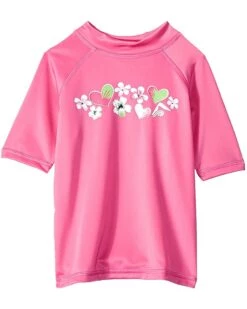 Promo 🛒 Kanu Surf Karlie UPF 50+ Sun Protective Rashguard Swim 👚 Shirt (Little Kids/Big Kids) | Swimwear ✔️