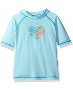 Flash Sale ❤️ Kanu Surf Jade UPF 50+ Sun Protective Rashguard Swim 👚 Shirt (Toddler) | Swimwear 🛒