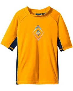 Hot Sale ⌛ Kanu Surf Paradise UPF 50+ Sun Protective Rashguard Swim 👕 Shirt (Toddler) | Swimwear 😍