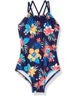 Best Pirce 🎉 Kanu Surf Jasmine Beach Sport Halter One-Piece 🩱 Swimsuit (Little Kids) | Swimwear 🥰 -Kanu Surf Sales Store 71 4XHKI7uS. AC SR736920 1