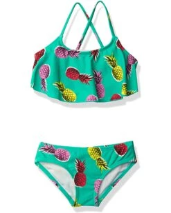 Best Pirce 🎁 Kanu Surf Girls' Karlie Flounce 👙 Bikini Beach Sport 2 Piece 🩱 Swimsuit | Swimwear 👏 -Kanu Surf Sales Store 71 XdMsSgAL. AC SR736920