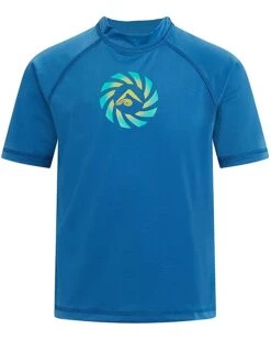 Promo ⌛ Kanu Surf Haywire UPF 50+ Sun Protective Rashguard Swim 👚 Shirt (Little Kids/Big Kids) | Swimwear 🛒 -Kanu Surf Sales Store 713PvTCXzSS. AC SR736920