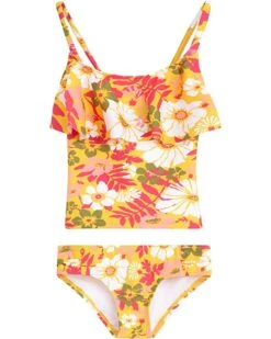 Flash Sale 🎁 Kanu Surf Girls' Charlotte Flounce Tankini Beach Sport 2-Piece 🩱 Swimsuit | Swimwear ⌛ -Kanu Surf Sales Store 716obwZgaIL. AC SR736920