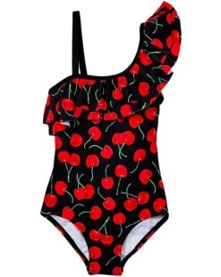 Top 10 π― Kanu Surf Morgan Floral Ruffle One-Shoulder One-Piece π©± Swimsuit (Little Kids) | Swimwear π
