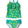 Flash Sale 🎁 Kanu Surf Girls' Charlotte Flounce Tankini Beach Sport 2-Piece 🩱 Swimsuit | Swimwear ⌛