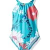 Wholesale 😍 Kanu Surf Jasmine Beach Sport Halter One-Piece 🩱 Swimsuit (Toddler) | Swimwear 😀