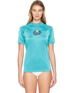 Cheapest 🥰 Kanu Surf Women's Breeze UPF 50+ Short Sleeved Active Rashguard & Workout Top | Swimwear ✔️