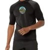 Promo ✔️ Kanu Surf Men's Mercury UPF 50+ Short Sleeve Sun Protective Rashguard Swim 👕 Shirt | Swimwear 😀