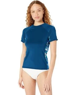 Cheapest ✔️ Kanu Surf Women's Breeze UPF 50+ Short Sleeved Active Rashguard & Workout Top | Swimwear 🧨 -Kanu Surf Sales Store 71JopJ4tySL. AC SR736920