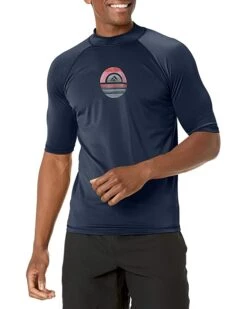 Promo ✔️ Kanu Surf Men's Mercury UPF 50+ Short Sleeve Sun Protective Rashguard Swim 👕 Shirt | Swimwear 😀 -Kanu Surf Sales Store 71LYQNFBGfL. AC SR736920