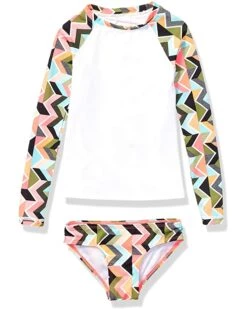 Wholesale π Kanu Surf Long Sleeve Rashguard Two-Piece Swim Set (Toddler) | Swimwear βοΈ