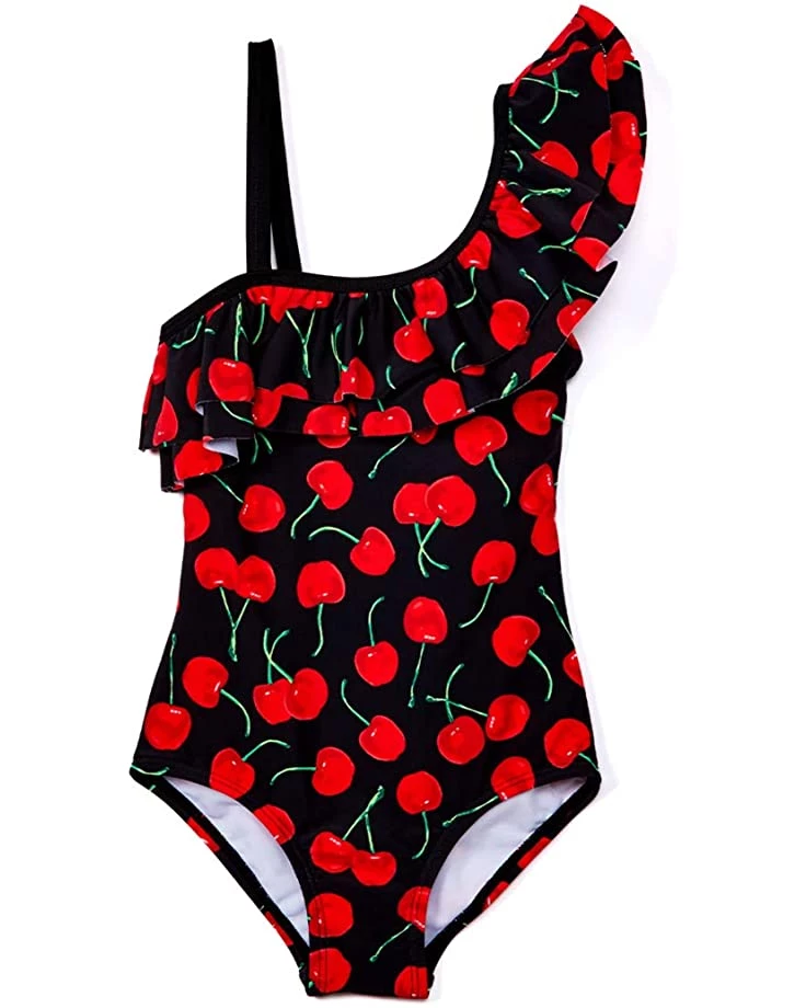 New โจ Kanu Surf Morgan Floral Ruffle One-Shoulder One-Piece ๐ฉฑ Swimsuit (Big Kids) | Swimwear ๐ 1 New โจ Kanu Surf Morgan Floral Ruffle One-Shoulder One-Piece ๐ฉฑ Swimsuit (Big Kids) | Swimwear ๐