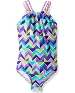 Best deal 🌟 Kanu Surf Jasmine Beach Sport Halter One-Piece 🩱 Swimsuit (Little Kids) | Swimwear 🌟 -Kanu Surf Sales Store 71VtkVNcg4S. AC SR736920