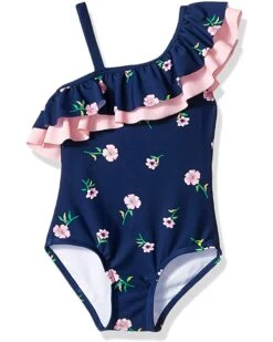 Promo 🥰 Kanu Surf Morgan Floral Ruffle One-Shoulder One-Piece 🩱 Swimsuit (Toddler) | Swimwear 🧨 -Kanu Surf Sales Store 71ZC4zqmujS. AC SR736920