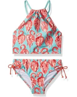 Brand new 🎁 Kanu Surf Daisy Beach Sport Halter Tankini Two-Piece 🩱 Swimsuit (Toddler) | Swimwear 🔔