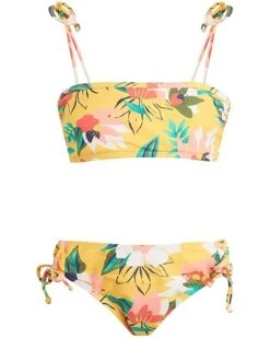 Hot Sale 🌟 Kanu Surf Girls' Groovy Beach Sport Bandeau 👙 Bikini 2-Piece 🩱 Swimsuit | Swimwear ✔️ -Kanu Surf Sales Store 71eMGqenkcL. AC SR736920