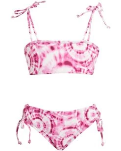 Hot Sale 🌟 Kanu Surf Girls' Groovy Beach Sport Bandeau 👙 Bikini 2-Piece 🩱 Swimsuit | Swimwear ✔️ -Kanu Surf Sales Store 71gOcOzwmxL. AC SR736920