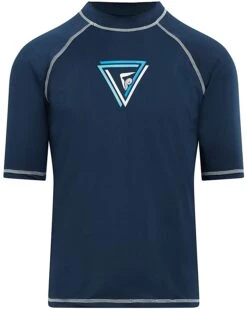 Brand new ⭐ Kanu Surf Men's Fiji UPF 50+ Short Sleeve Sun Protective Rashguard Swim 👕 Shirt | Swimwear 🤩