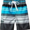 Buy 🎁 Kanu Surf Echo Quick Dry UPF 50+ Beach Swim Trunks (Little Kids/Big Kids) | Swimwear 👍