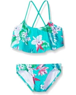 Cheapest 🎁 Kanu Surf Girls' Alania Flounce 👙 Bikini Beach Sport 2 Piece 🩱 Swimsuit | Swimwear ⌛ -Kanu Surf Sales Store 71wpe3 iw0L. AC SR736920