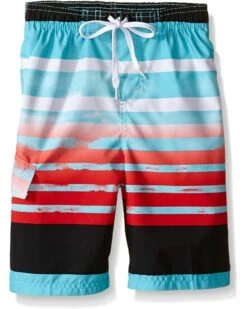 Hot Sale ✨ Kanu Surf Quick Dry UPF 50+ Beach Swim Trunks (Little Kids/Big Kids) | Swimwear 🎁