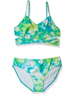 Best Sale 🤩 Kanu Surf Girls' Coral Reef Beach Sport Wrap Around 👙 Bikini 2-Piece 🩱 Swimsuit | Swimwear 🎉 -Kanu Surf Sales Store 71xcwYq3UgL. AC SR736920