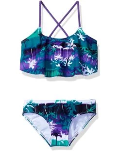 Buy 😀 Kanu Surf Girls' Alania Flounce 👙 Bikini Beach Sport 2 Piece 🩱 Swimsuit | Swimwear 🌟