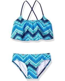 Brand new 💯 Kanu Surf Girls' Alania Flounce 👙 Bikini Beach Sport 2 Piece 🩱 Swimsuit | Swimwear ❤️