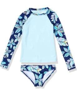New ✨ Kanu Surf Long Sleeve Rashguard Two-Piece Swim Set (Toddler) | Swimwear 🧨