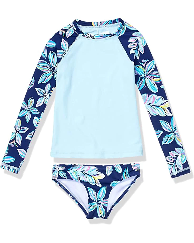 New โจ Kanu Surf Long Sleeve Rashguard Two-Piece Swim Set (Toddler) | Swimwear ๐งจ 1 New โจ Kanu Surf Long Sleeve Rashguard Two-Piece Swim Set (Toddler) | Swimwear ๐งจ