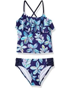 Promo 😍 Kanu Surf Flounce Tankini Beach Sport Two-Piece 🩱 Swimsuit (Toddler) | Swimwear ⌛