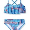 Brand new ✔️ Kanu Surf Girls' Karlie Flounce 👙 Bikini Beach Sport 2 Piece 🩱 Swimsuit | Swimwear 💯