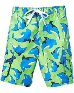 Best Sale 👏 Kanu Surf Barracuda Quick Dry UPF 50+ Beach Swim Trunks (Little Kids/Big Kids) | Swimwear ⌛