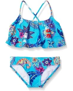Kanu Surf Sales Store 32 Best deal π Kanu Surf Girls' Alania Flounce π Bikini Beach Sport 2 Piece π©± Swimsuit | Swimwear β